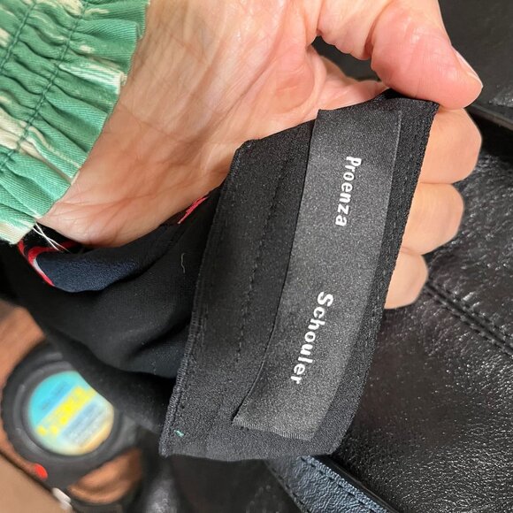 PROENZA SCHOULER Silk Floral Top Size 10 - Picture 6 of 7